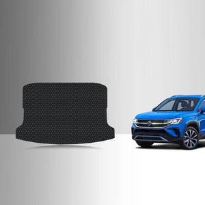 CUSTOM FIT FOR VOLKSWAGEN Taos 2021 Cargo Mat When 3rd Row Down
