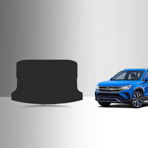 CUSTOM FIT FOR VOLKSWAGEN Taos 2021 Cargo Mat When 3rd Row Down