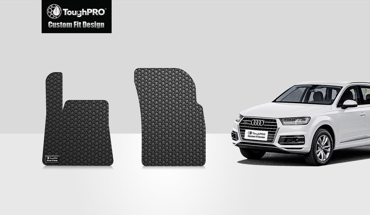 CUSTOM FIT FOR AUDI Q7 2018 Two Front Mats