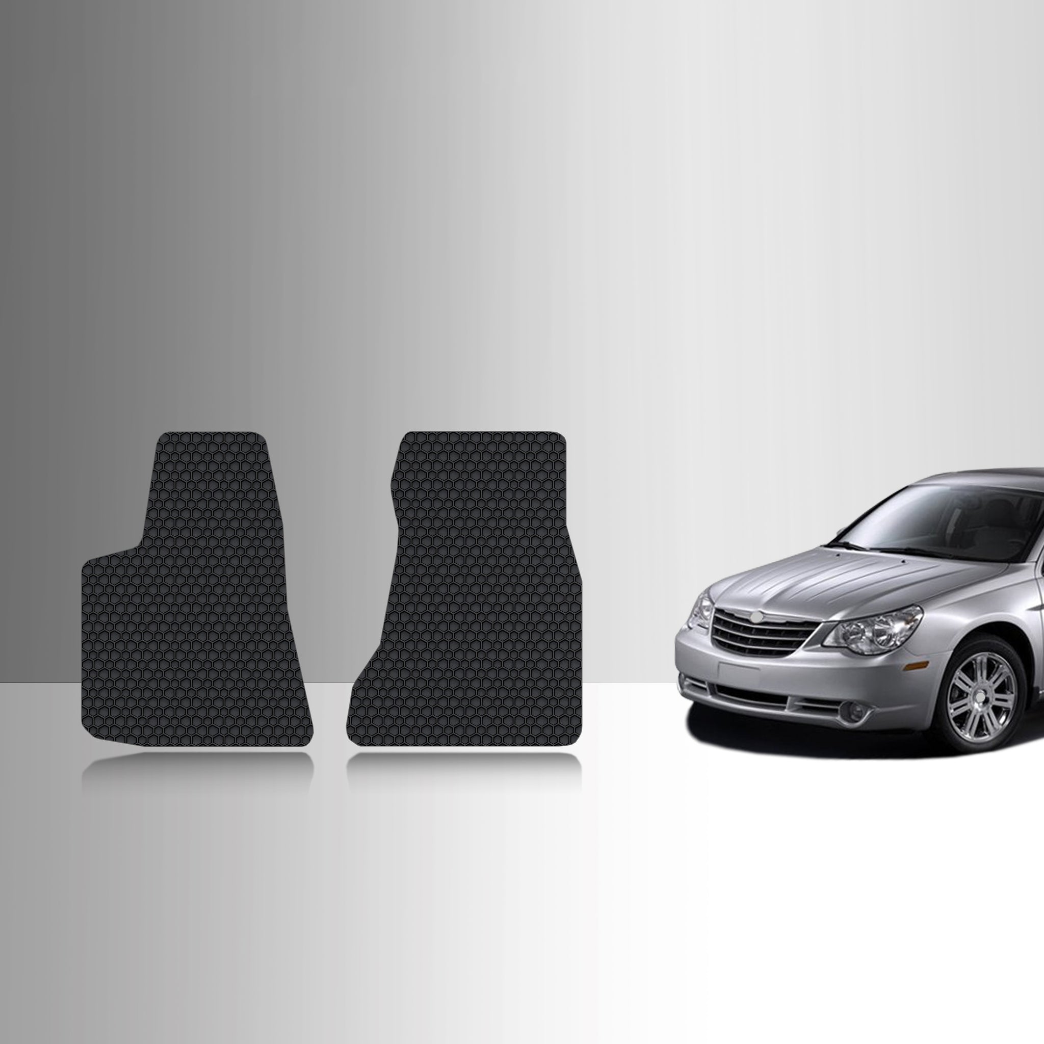 CUSTOM FIT FOR CHRYSLER 300 2007 Two Front Mats