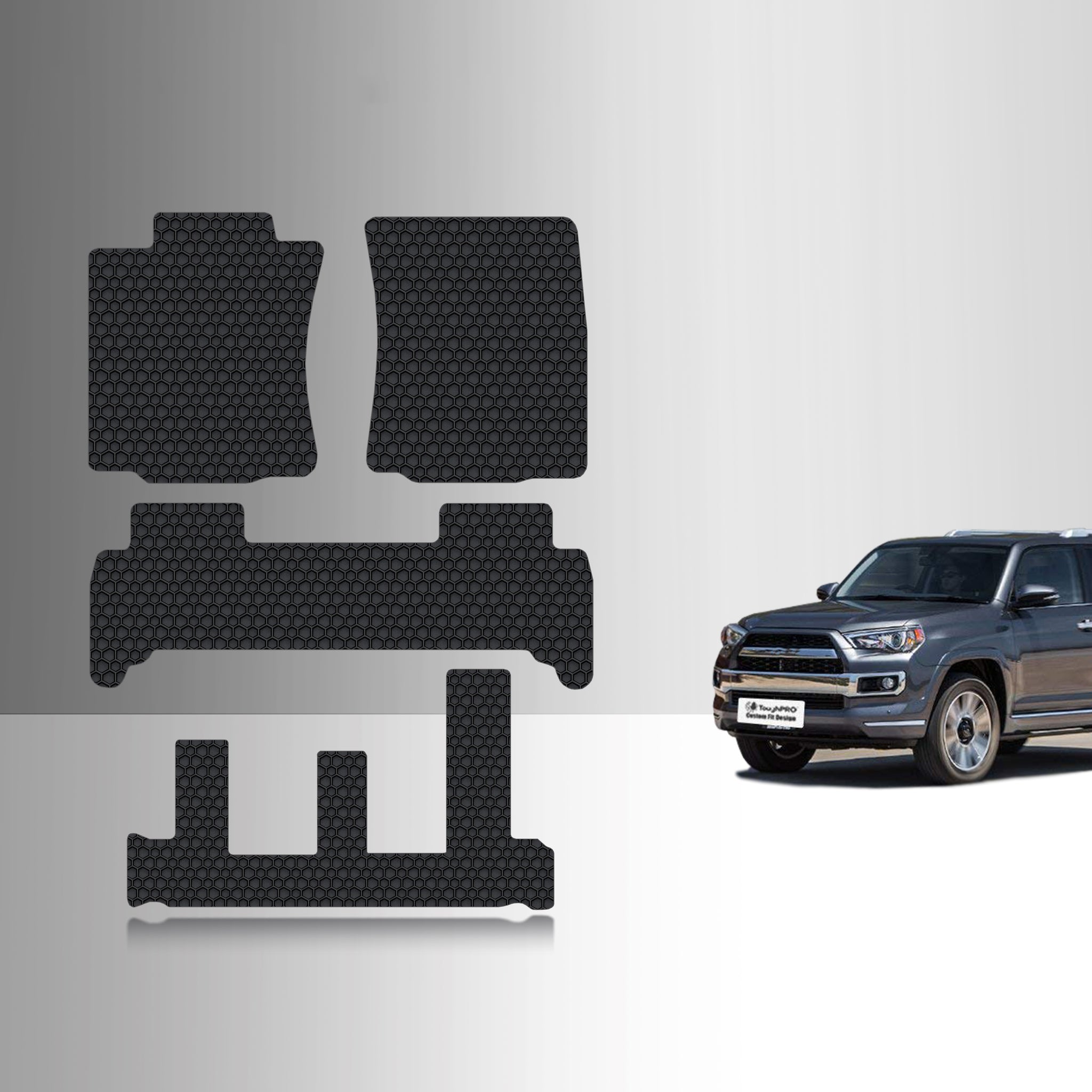 CUSTOM FIT FOR TOYOTA 4Runner 2024 Front Row 2nd Row 3rd Row