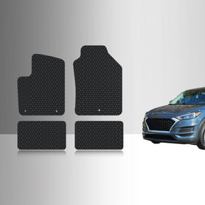 CUSTOM FIT FOR FIAT 500e 2019 1st & 2nd Row
