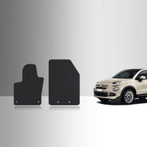 CUSTOM FIT FOR FIAT 500X 2024 Two Front Mats