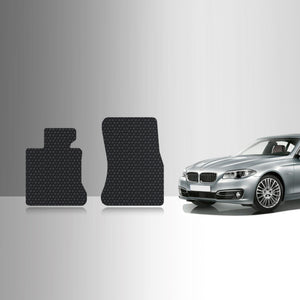 CUSTOM FIT FOR BMW 530i 2013 Two Front Mats Rear Wheel Drive