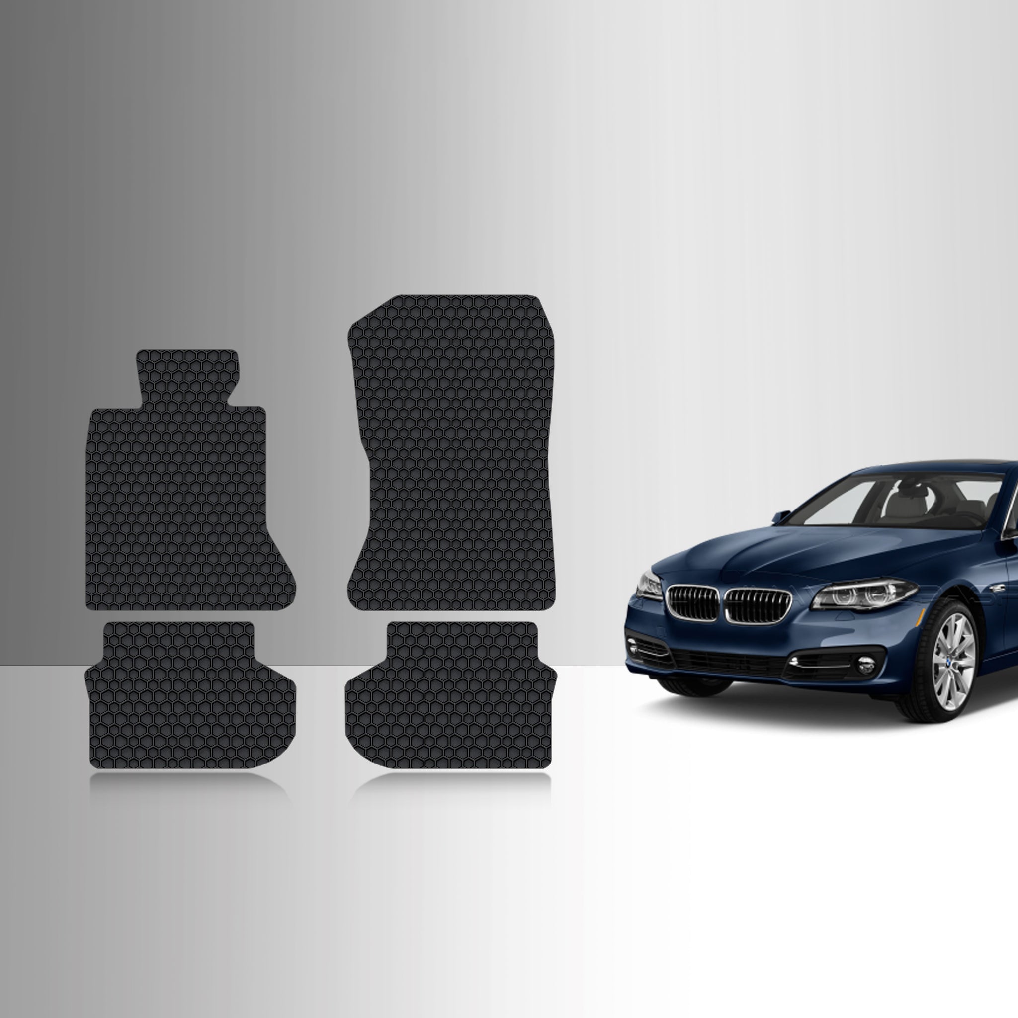 CUSTOM FIT FOR BMW 520i 2015 1st & 2nd Row Rear Wheel Drive