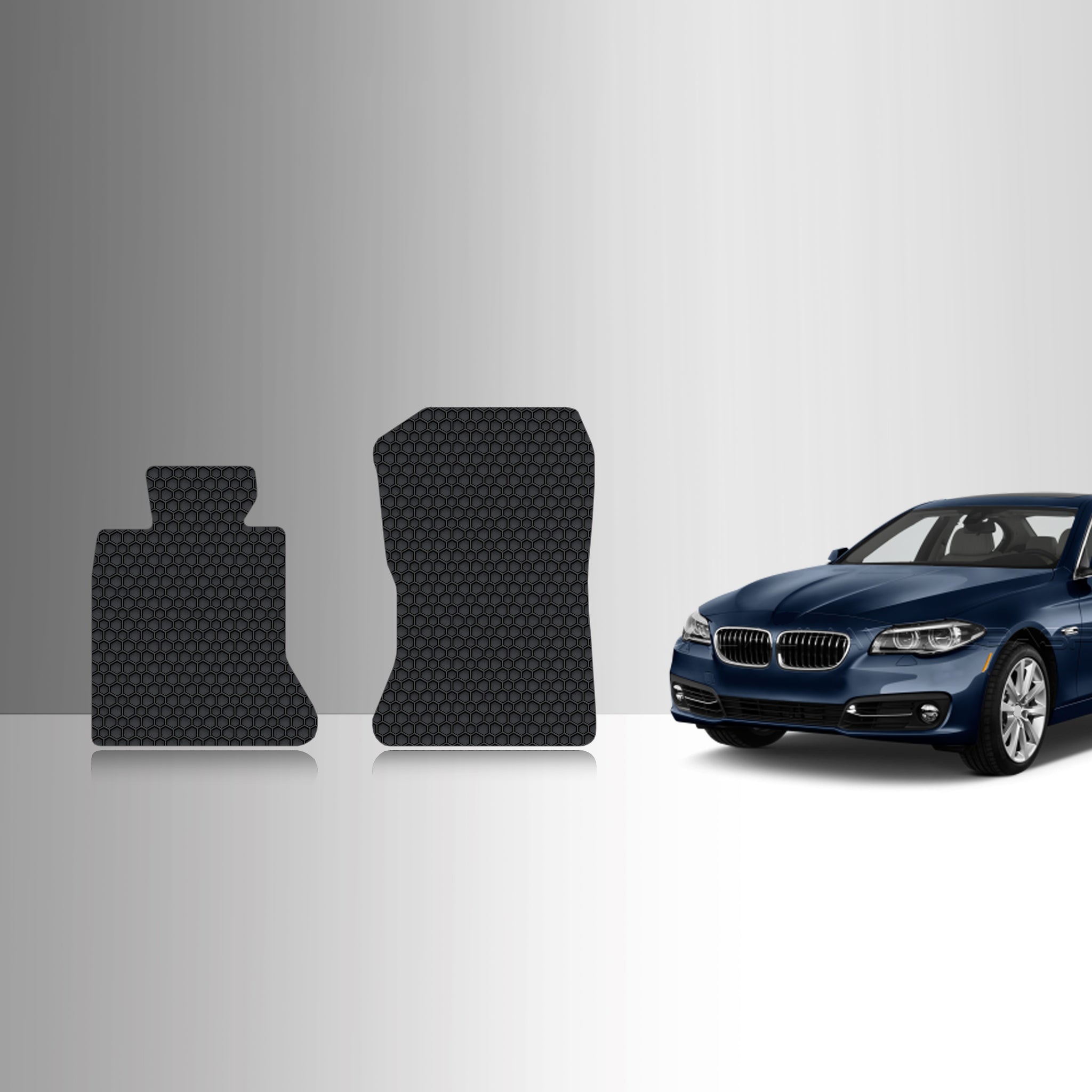 CUSTOM FIT FOR BMW 528i 2015 Two Front Mats Rear Wheel Drive