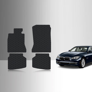 CUSTOM FIT FOR BMW 760Li 2011 Floor Mats Set Rear Wheel Drive