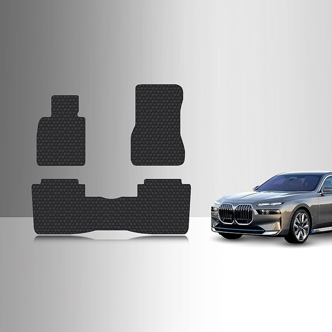 CUSTOM FIT FOR BMW 740i 2024 No Optional Rear Executive Lounge Seats 1st & 2nd Row