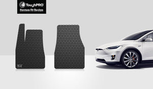 CUSTOM FIT FOR TESLA Model X Plaid 2025 Two Front Mats 5 Seater