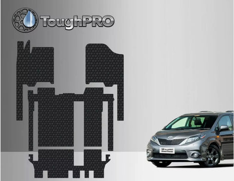 CUSTOM FIT FOR TOYOTA Sienna 2016 Front 2nd Row And 3rd Row 8 Seater
