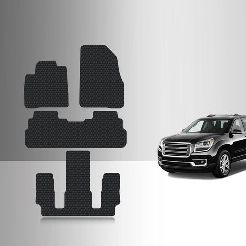 CUSTOM FIT FOR GMC Acadia 2017 Front Row  2nd Row  3rd Row 2nd Row  BUCKET SEATING