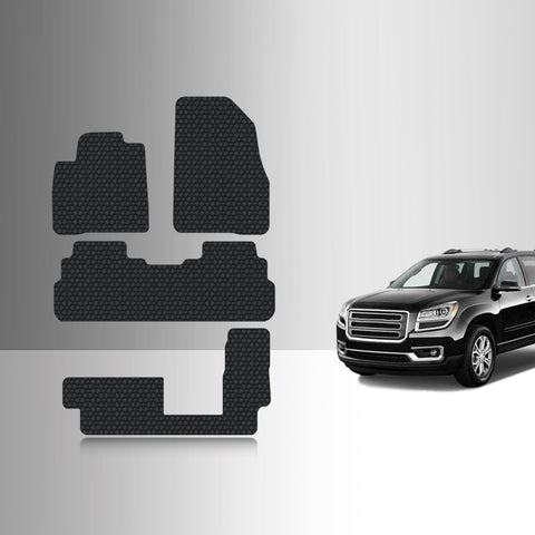 CUSTOM FIT FOR GMC Acadia 2017 Front Row  2nd Row  3rd Row 2nd Row  BENCH SEATING