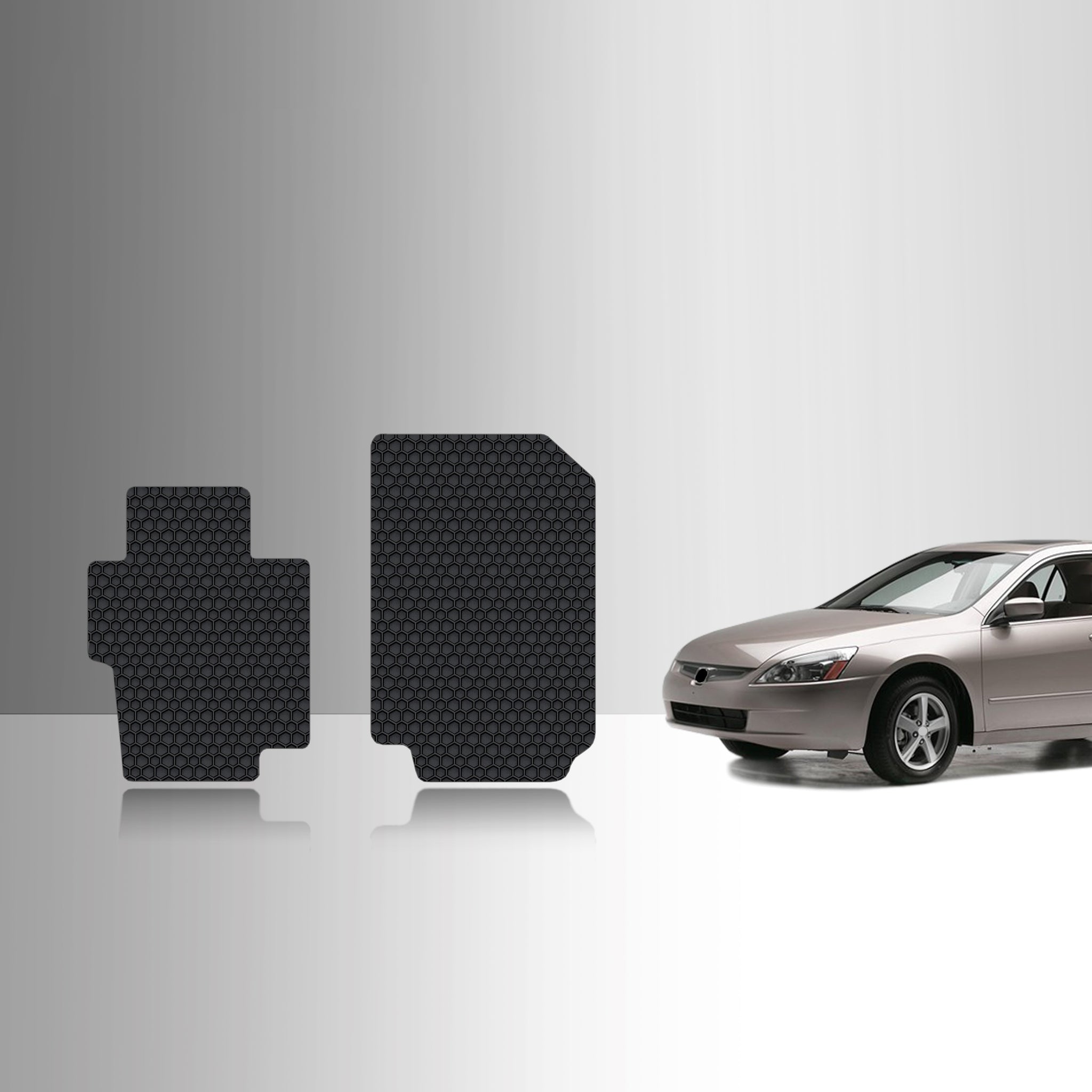 CUSTOM FIT FOR HONDA Accord 2003 Two Front Mats