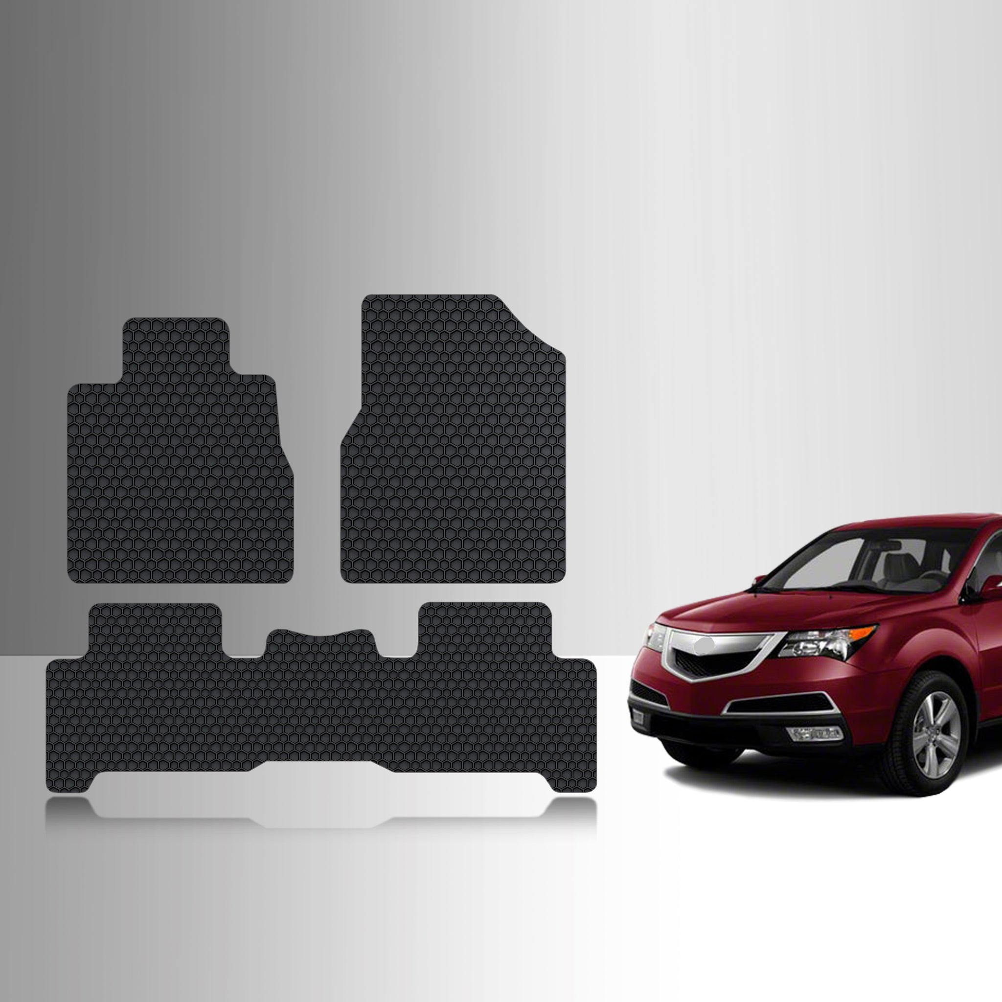 CUSTOM FIT FOR ACURA MDX 2011 1st & 2nd Row