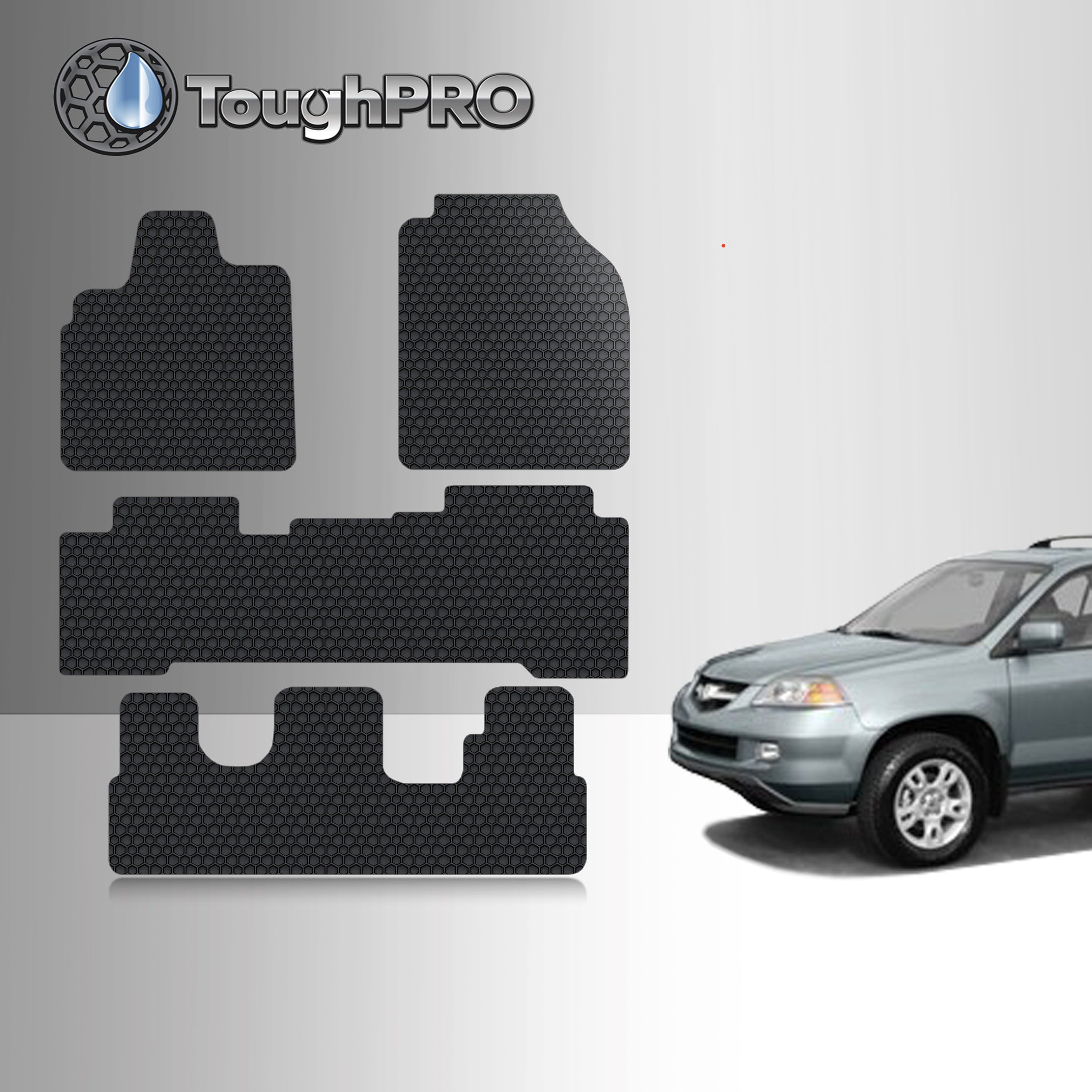 CUSTOM FIT FOR ACURA MDX 2001 Front Row  2nd Row  3rd Row