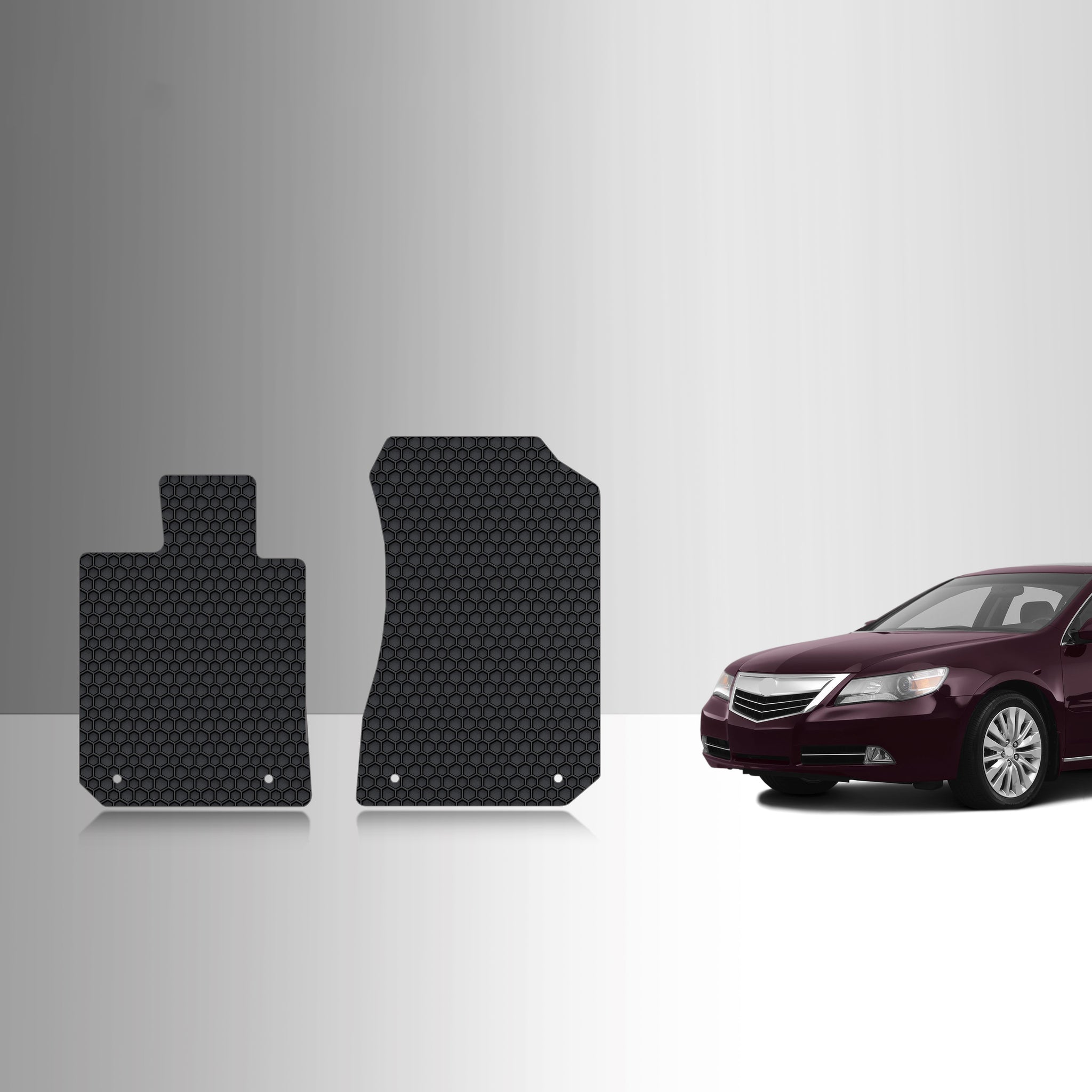 CUSTOM FIT FOR ACURA RL 2010 Two Front Mats