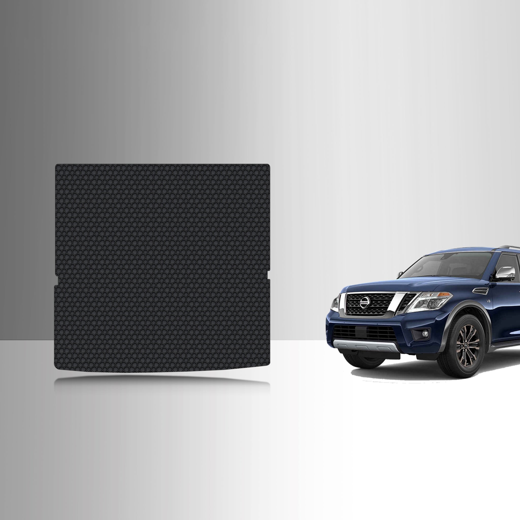 CUSTOM FIT FOR NISSAN Armada 2021 Cargo Mat 3rd row Down