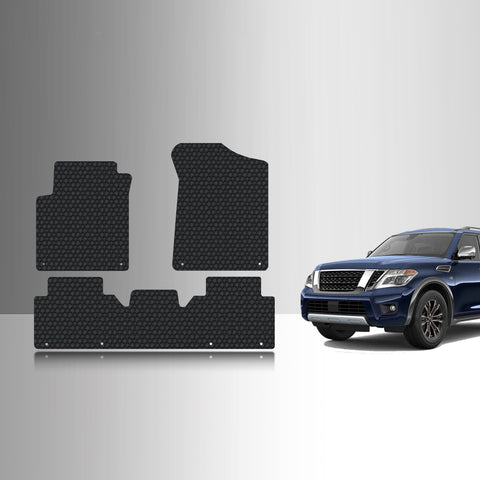 CUSTOM FIT FOR NISSAN Armada 2018 1st & 2nd Row