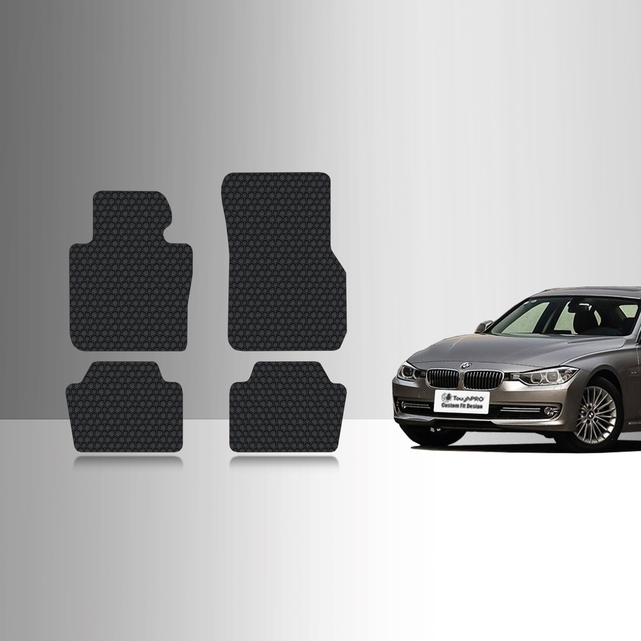 CUSTOM FIT FOR BMW 328i 2012 1st & 2nd Row Xdrive & Coupe Model