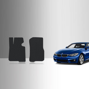 CUSTOM FIT FOR BMW 435i 2014 Two Front Mats Rear Wheel Drive & Coupe Model