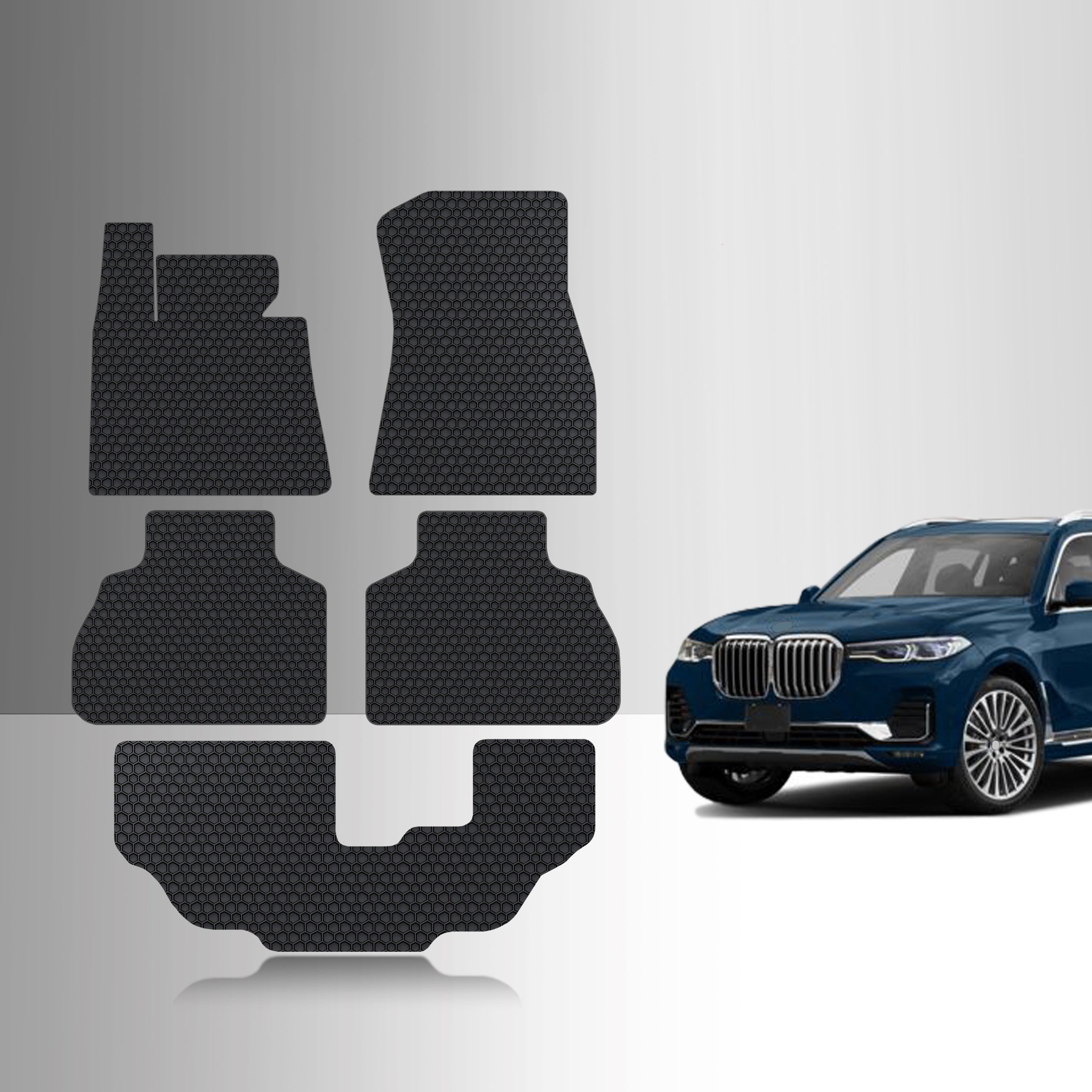 CUSTOM FIT FOR BMW X7 2020 1st, 2nd & 3rd Row (2nd Row Bench)