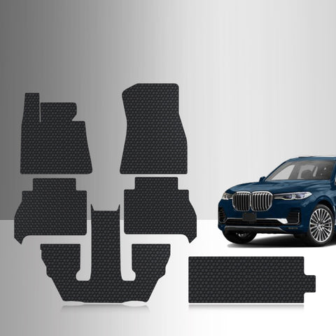 CUSTOM FIT FOR BMW X7 2019 1st, 2nd & 3rd Row + Cargo (2nd Row Bucket)