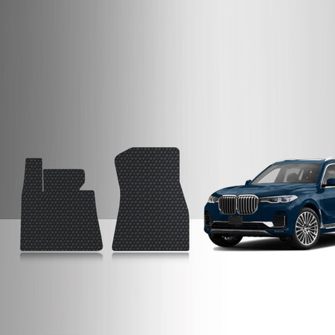 CUSTOM FIT FOR BMW X7 2020 Two Front Mats
