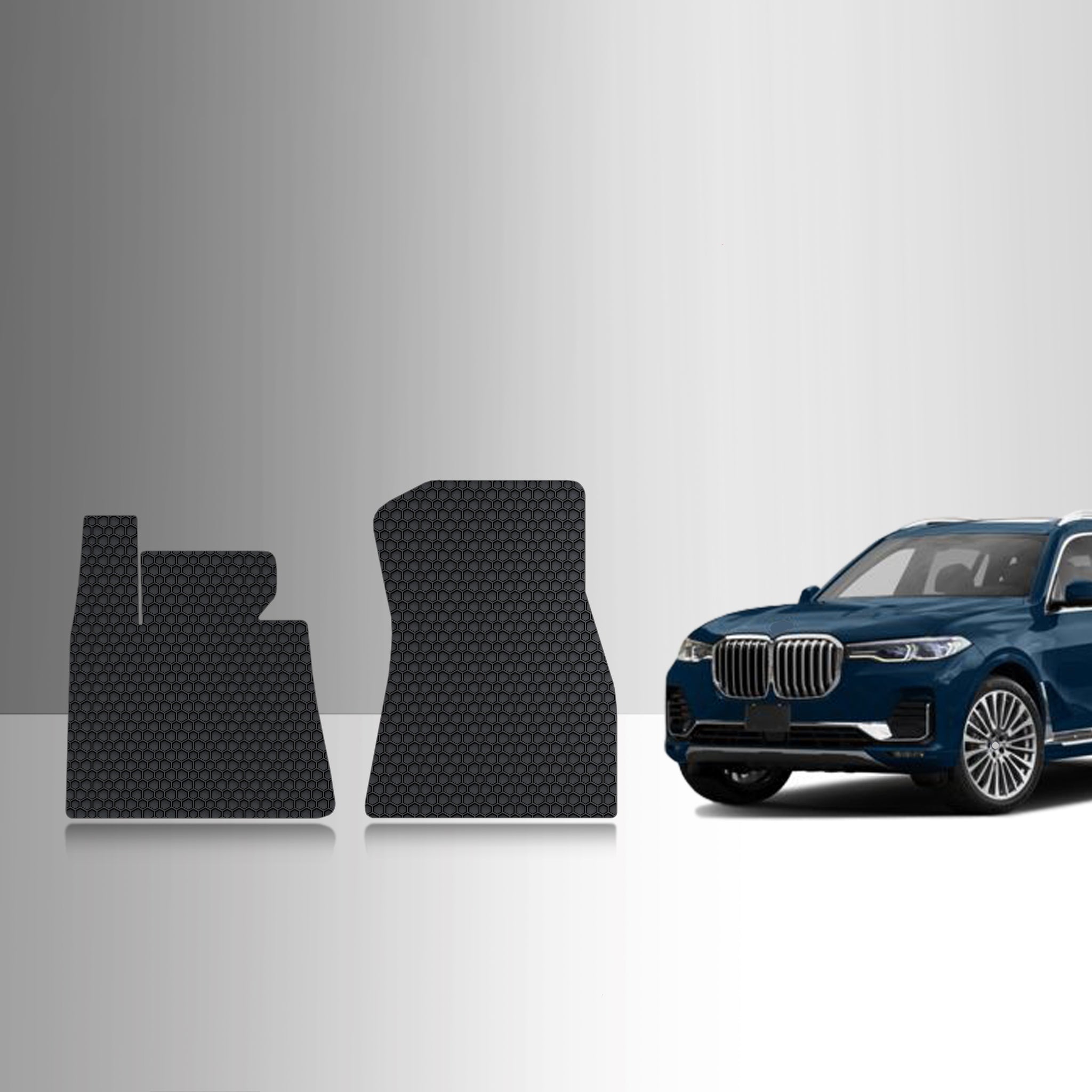 CUSTOM FIT FOR BMW X7 2022 Two Front Mats