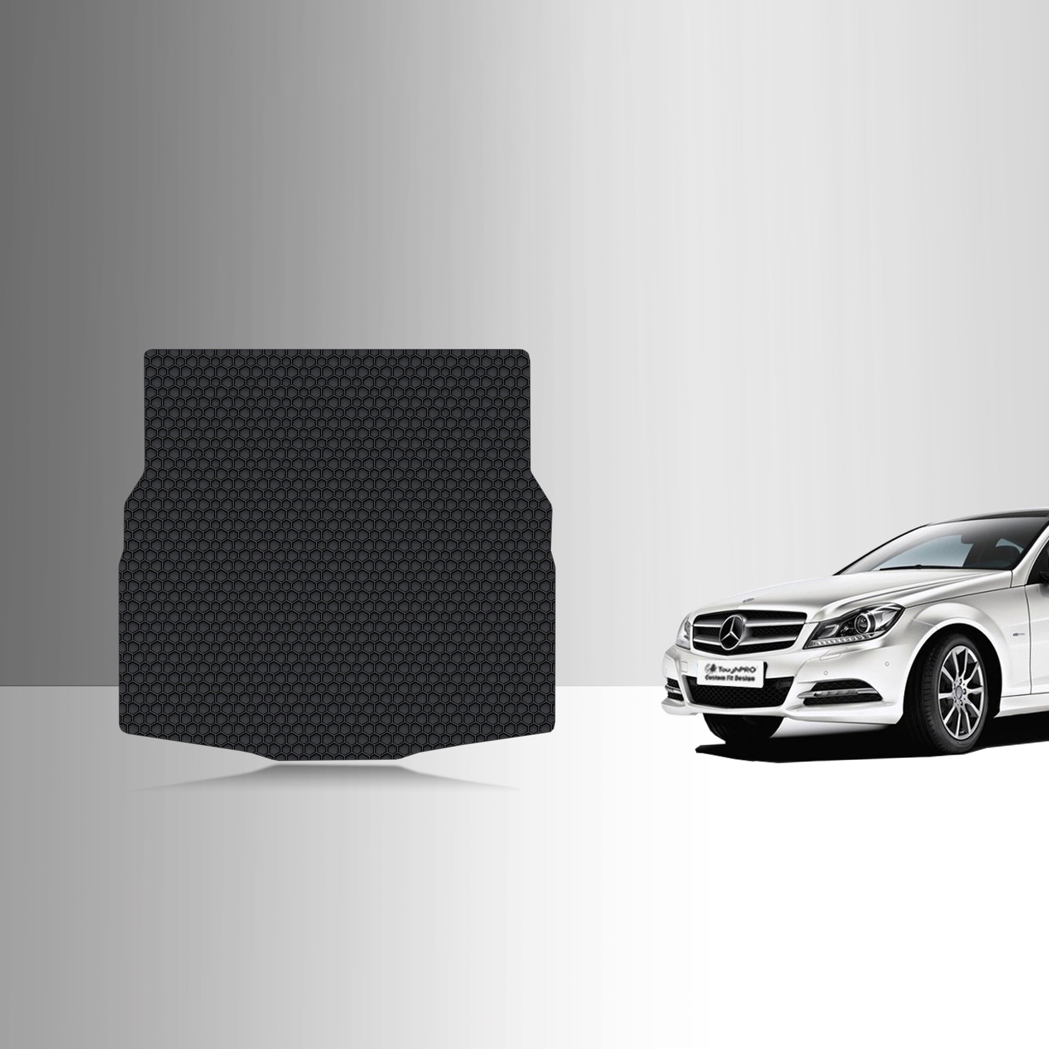 CUSTOM FIT FOR MERCEDES-BENZ C200 2016 Trunk Mat Sedan Model