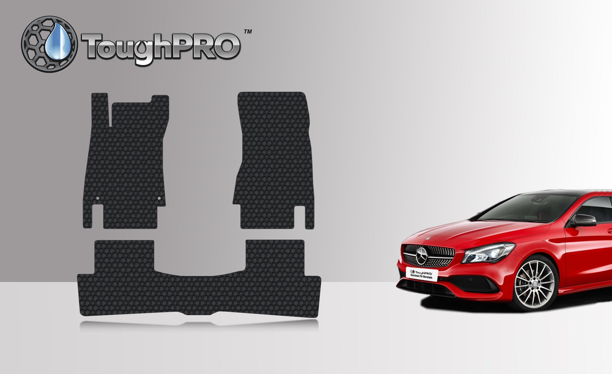 CUSTOM FIT FOR MERCEDES-BENZ CLA250 2025 1st & 2nd Row – ToughPRO