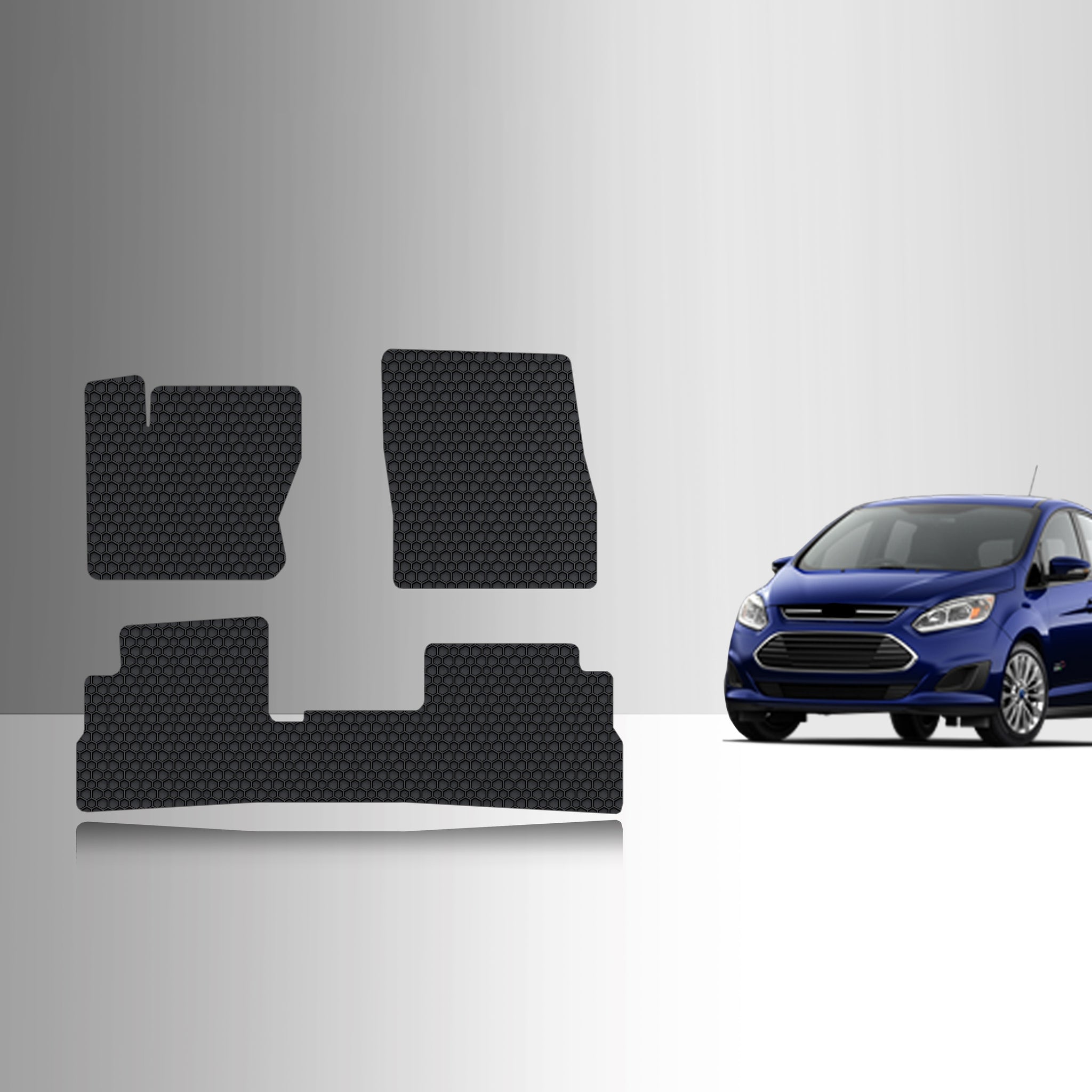 CUSTOM FIT FOR FORD Cmax 2014 1st & 2nd Row