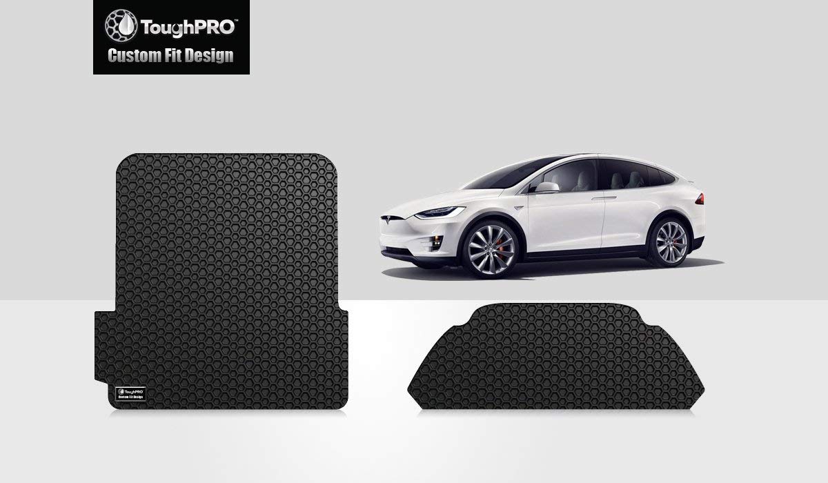 CUSTOM FIT FOR TESLA Model X 2016 Frunk Mat And Cargo Mat 7 Seater