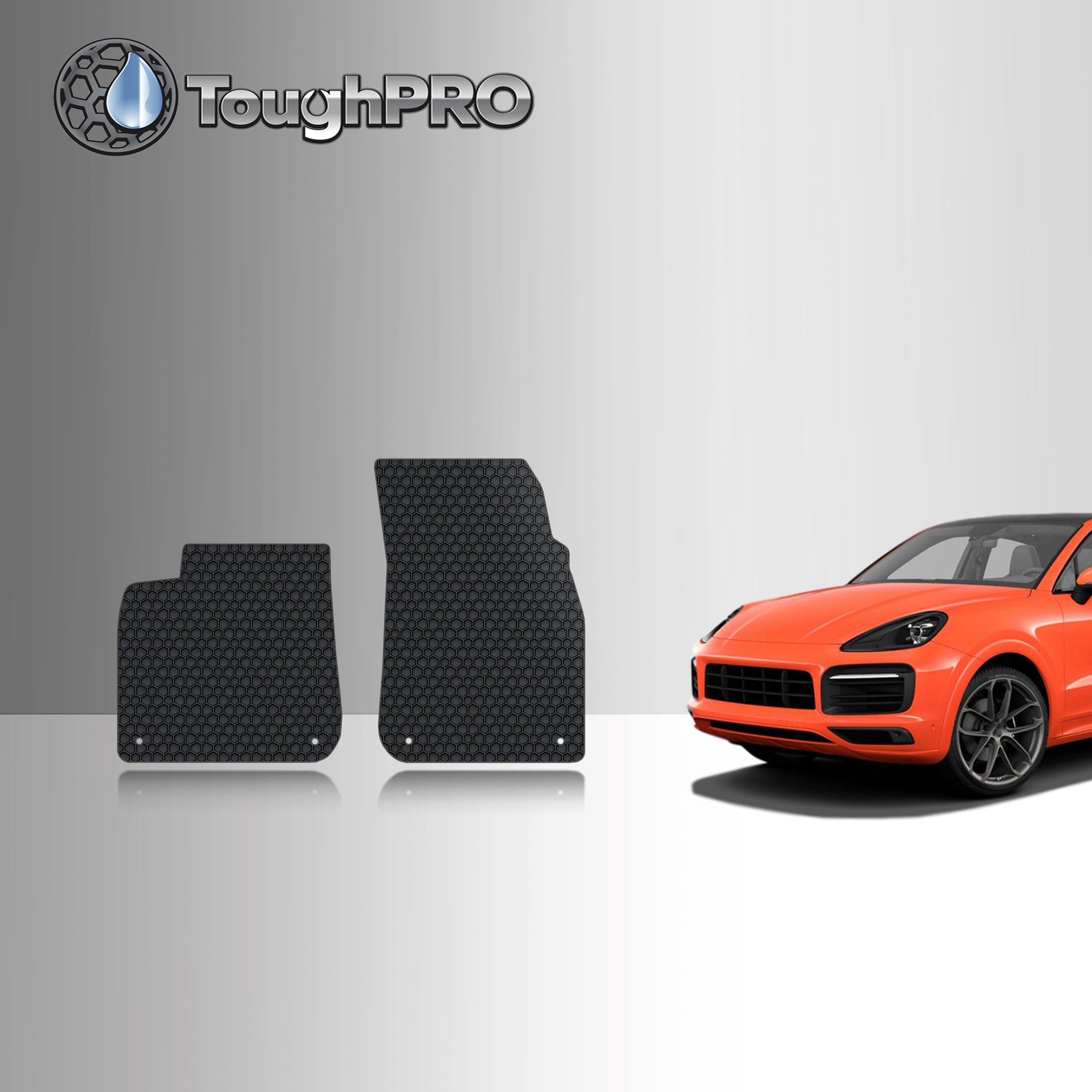 CUSTOM FIT FOR PORSCHE Cayenne 2023 Two Front Mats
