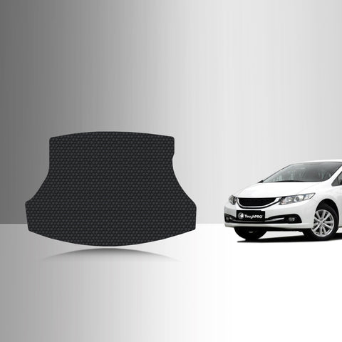 CUSTOM FIT FOR HONDA Civic 2012 Cargo Mat - Sedan- Not For Hybrid Model Sedan Model