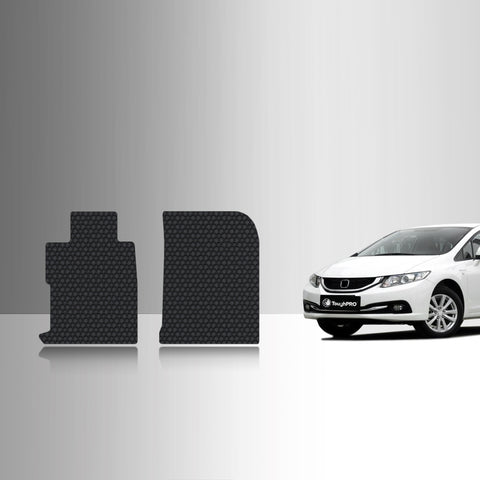 CUSTOM FIT FOR HONDA Civic 2012 Two Front Mats Sedan Model