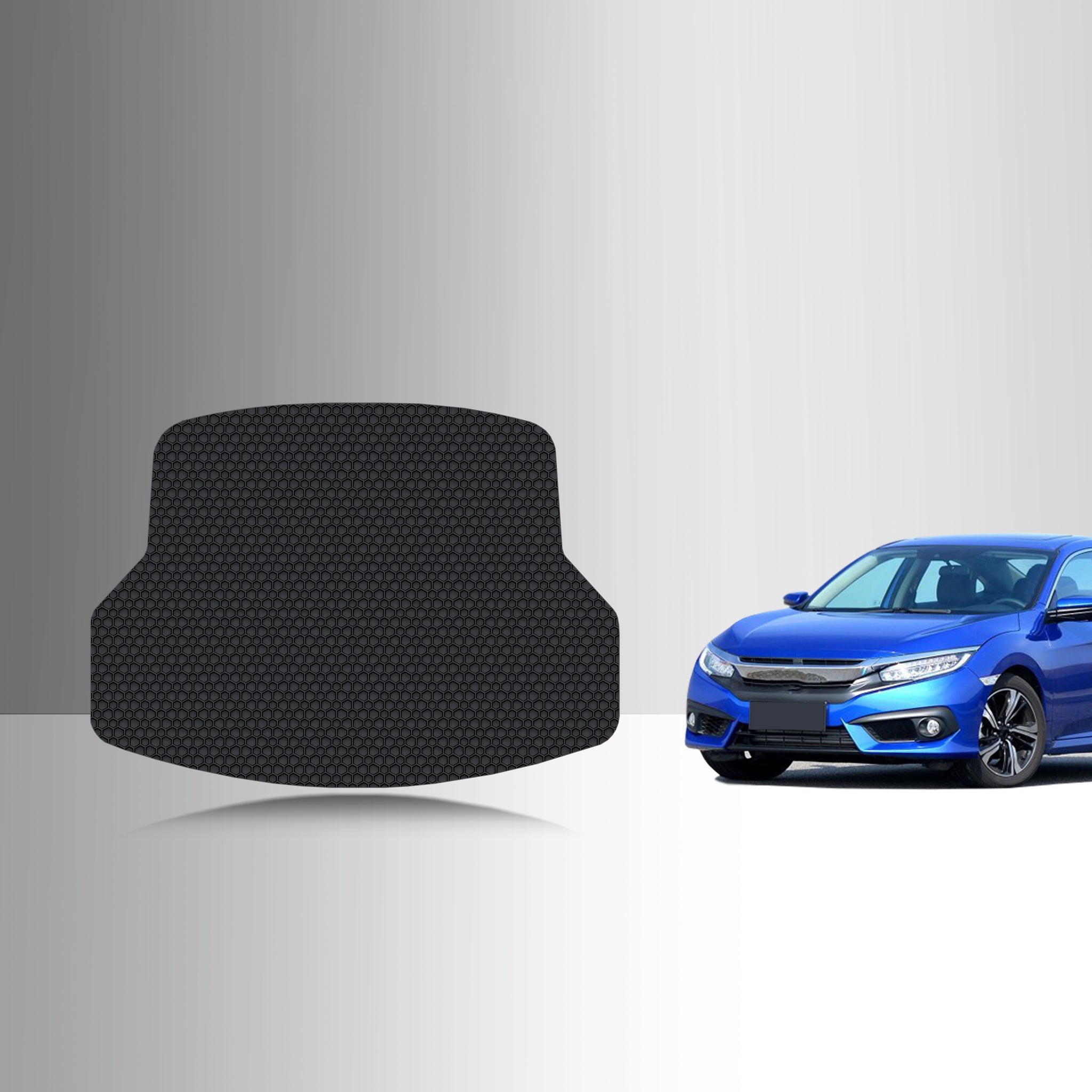 CUSTOM FIT FOR HONDA Civic SI 2018 Cargo Mat Sedan Model