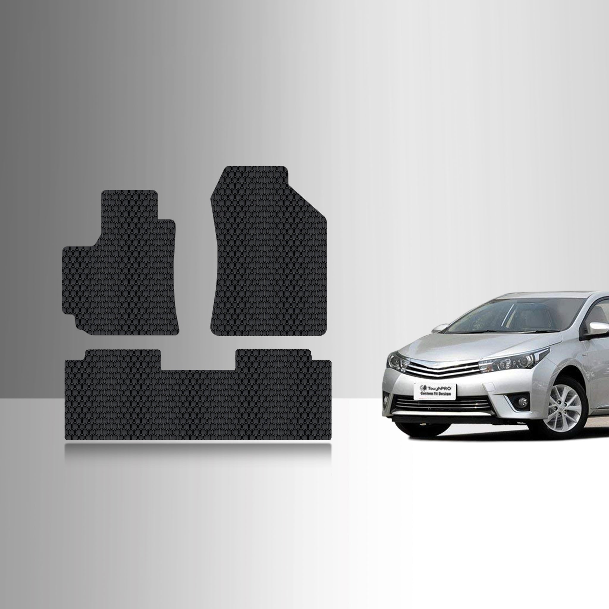 CUSTOM FIT FOR TOYOTA Corolla 2018 1st & 2nd Row