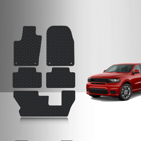 CUSTOM FIT FOR DODGE Durango 2011 Front Row 2nd Row 3rd Row (2nd row Bench seat models only)