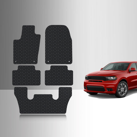CUSTOM FIT FOR DODGE Durango 2011 Front Row 2nd Row 3rd Row (2nd row Bucket seat models only)