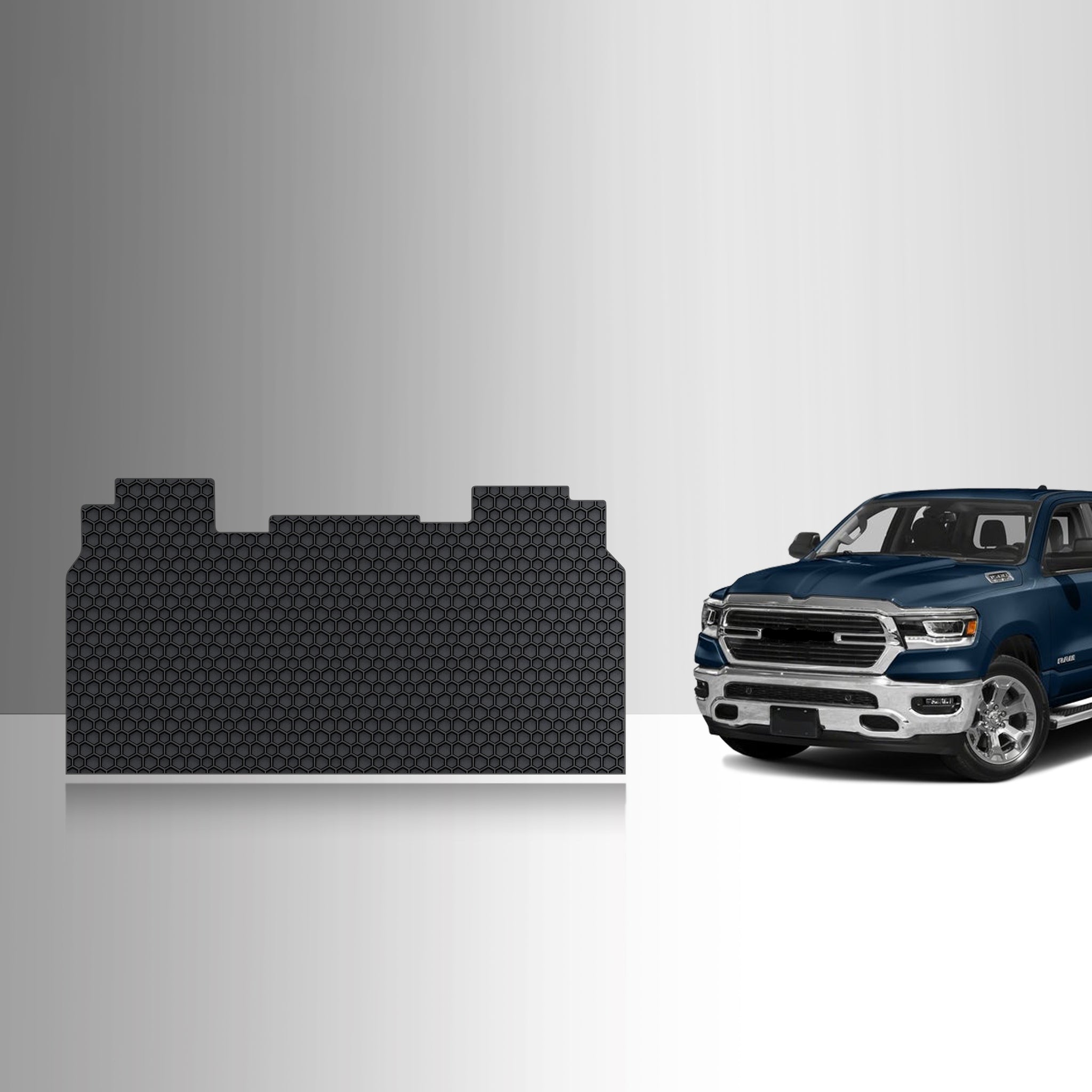 CUSTOM FIT FOR DODGE RAM 1500 Crew Cab 2023 Second Row (With Rear Under-Seat Storage)