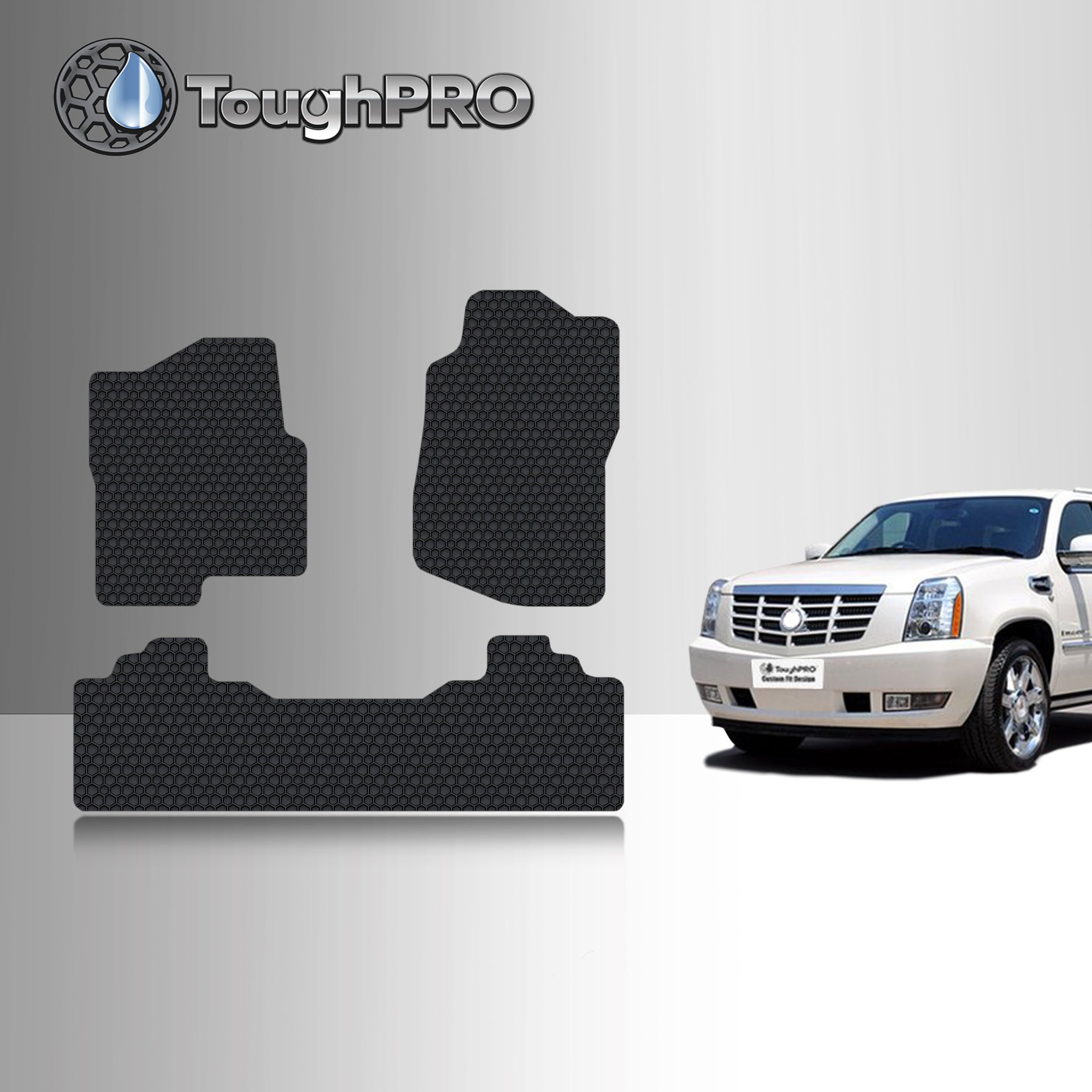 CUSTOM FIT FOR CADILLAC Escalade ESV 2007 1st & 2nd Row