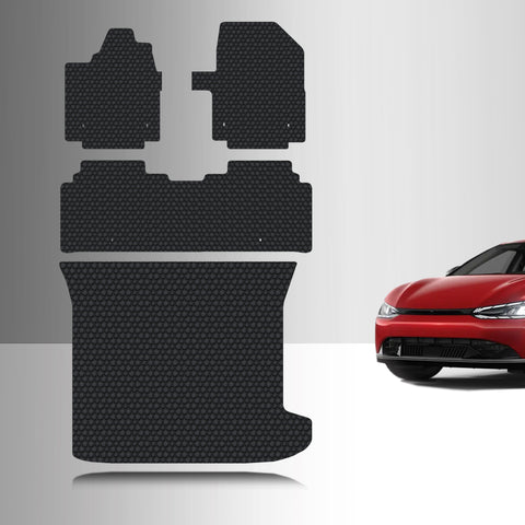 CUSTOM FIT FOR KIA EV6 2025 Full Set Floor + Cargo Mats