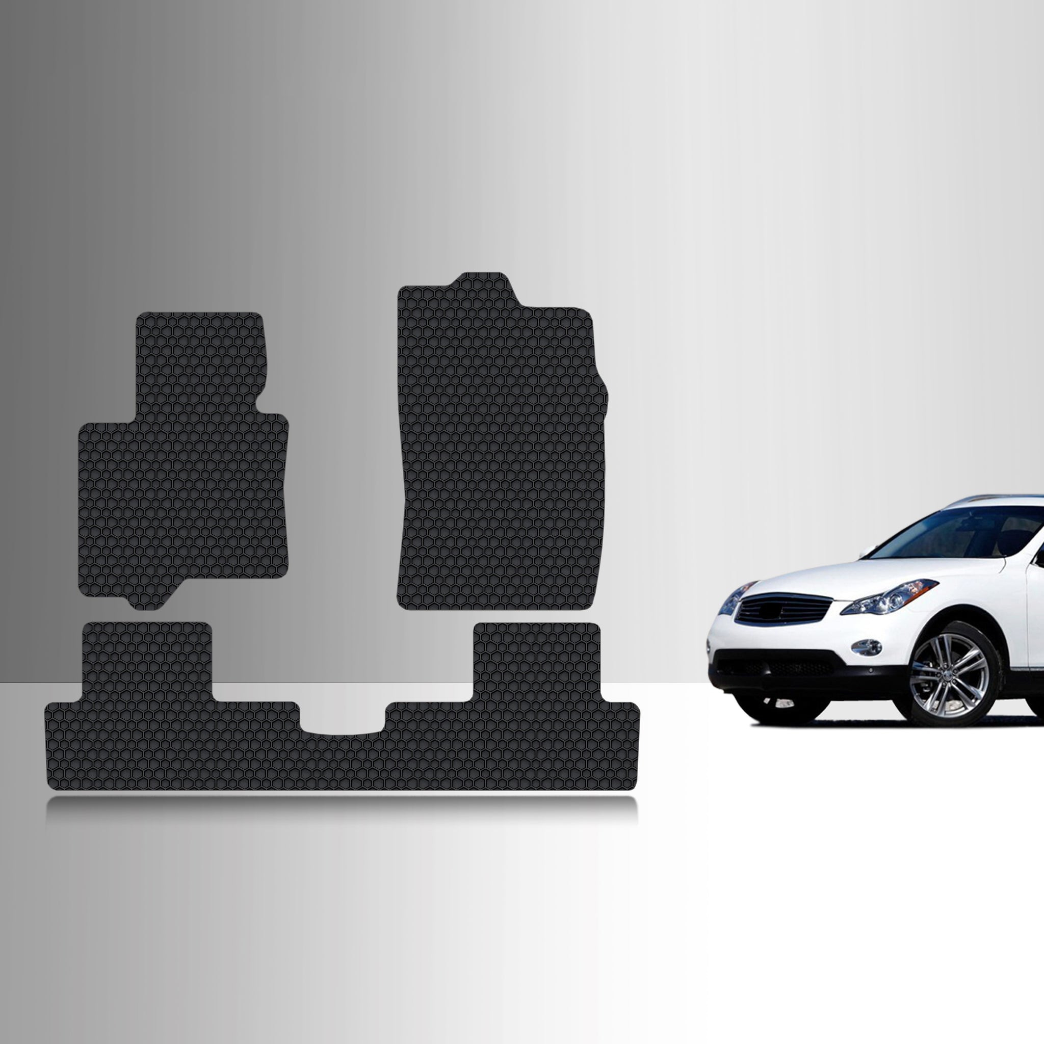 CUSTOM FIT FOR INFINITI EX35 2011 1st & 2nd Row