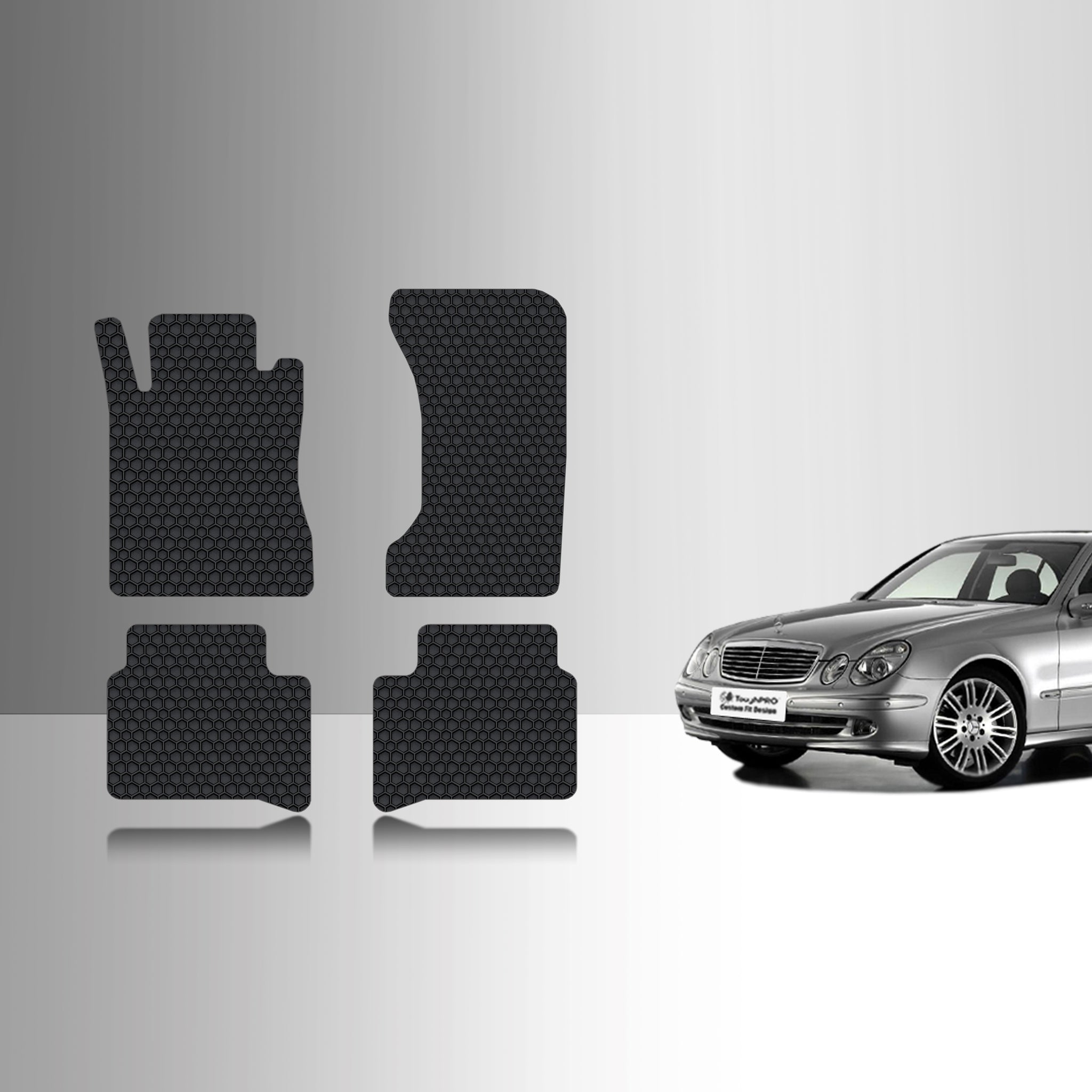 CUSTOM FIT FOR MERCEDES-BENZ E350 2008 1st & 2nd Row 4Matic Sedan Model