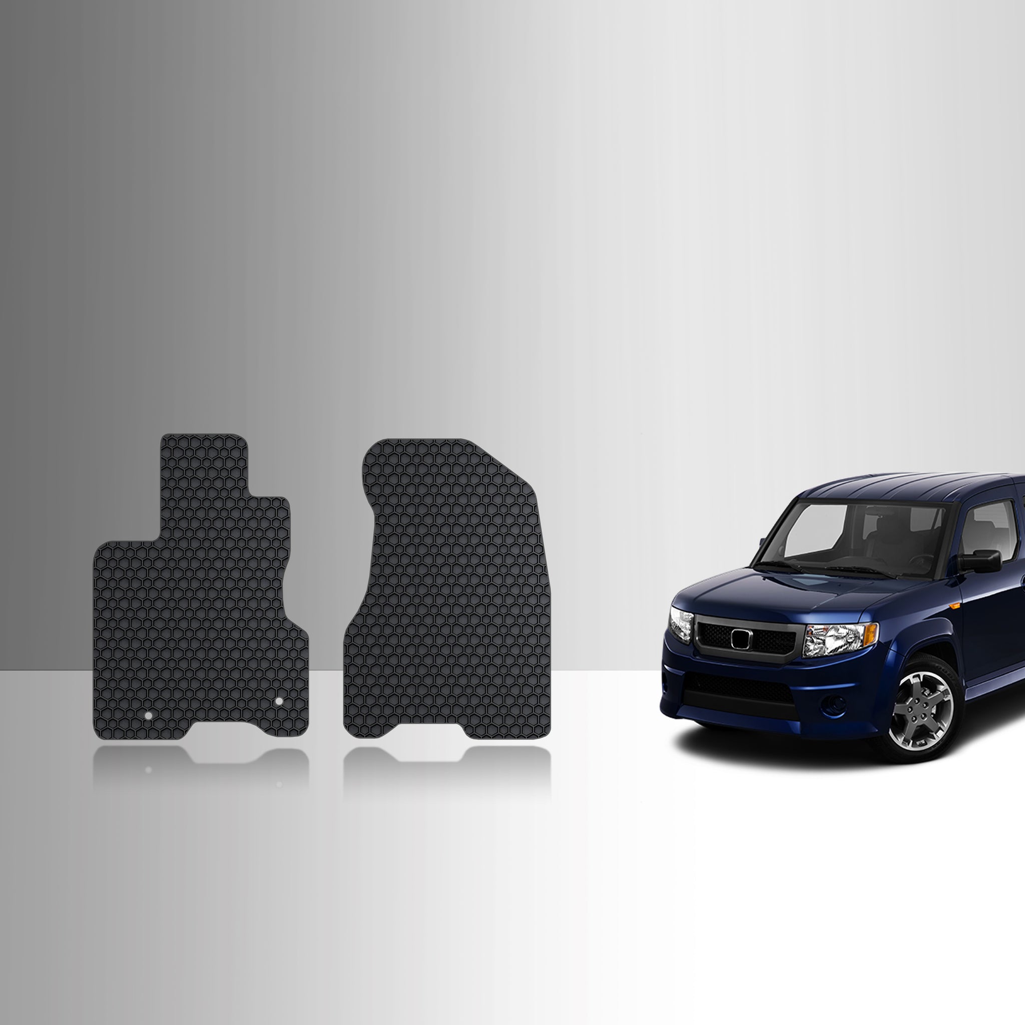 CUSTOM FIT FOR HONDA Element 2008 Two Front Mats SC Model
