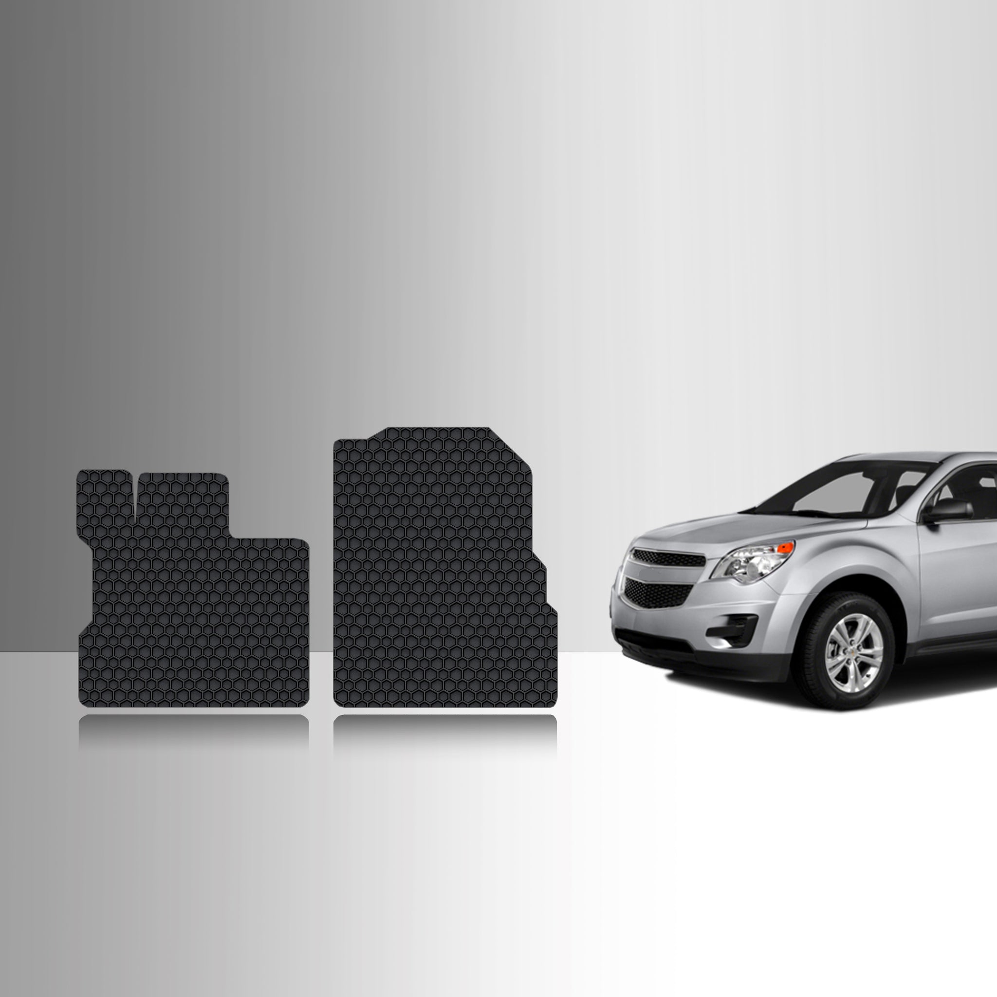 CUSTOM FIT FOR CHEVROLET Equinox 2015 Two Front Mats
