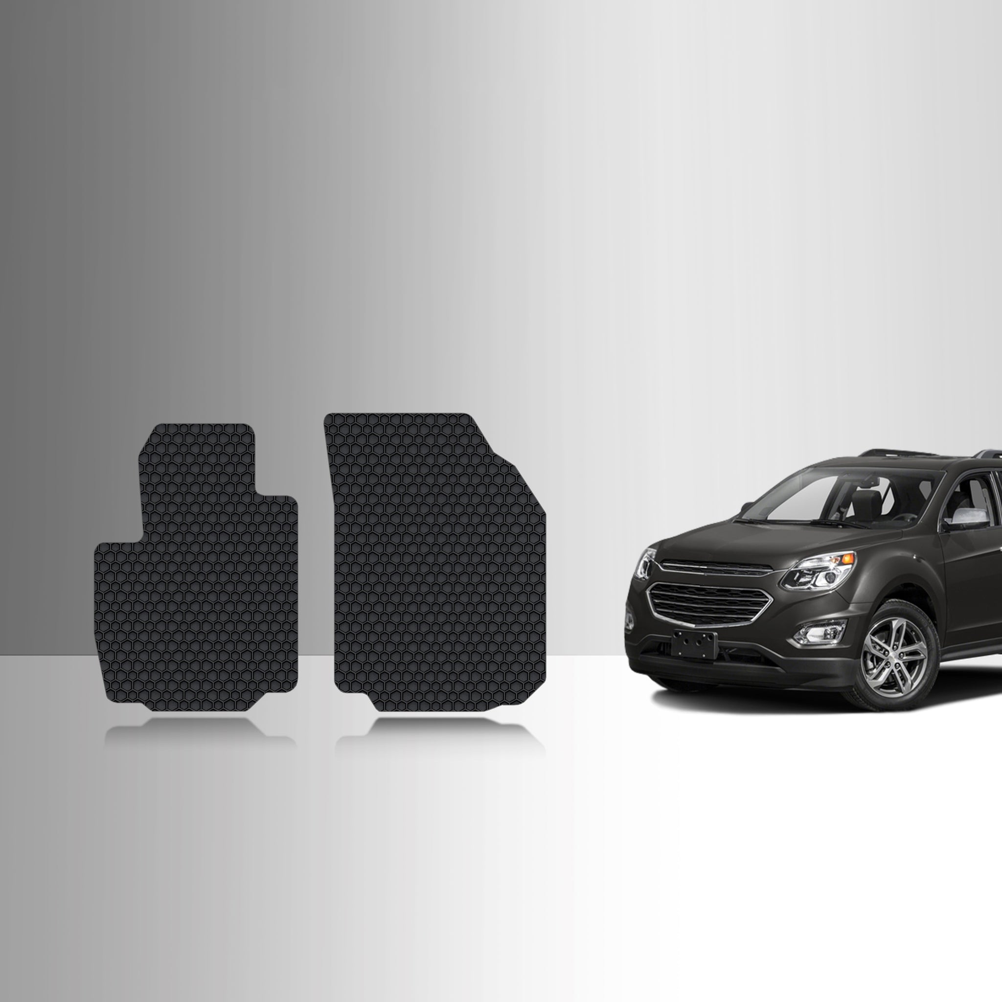 CUSTOM FIT FOR CHEVROLET Equinox 2018 Two Front Mats