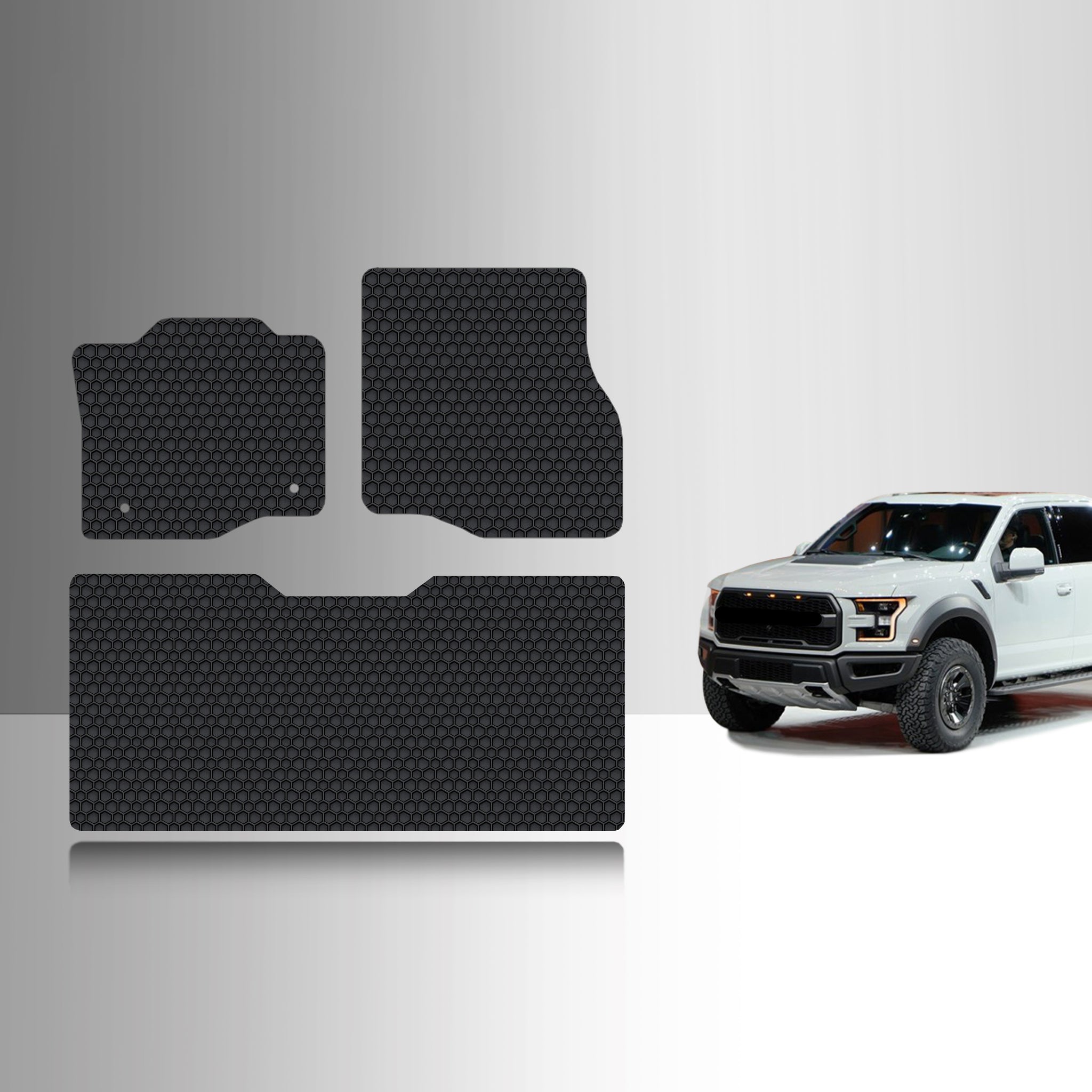 CUSTOM FIT FOR FORD F150 2023 1st & 2nd Row Crew Cab
