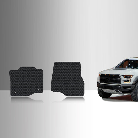 CUSTOM FIT FOR FORD F150 2020 Two Front Mats Super Cab