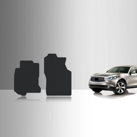 CUSTOM FIT FOR INFINITI FX35 2003 Two Front Mats